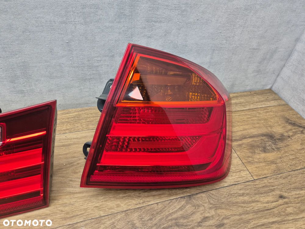 BMW 3 F30 LAMPY TYŁ TYLNE EUROPA KOMPLET 7372783 7372784 - 7