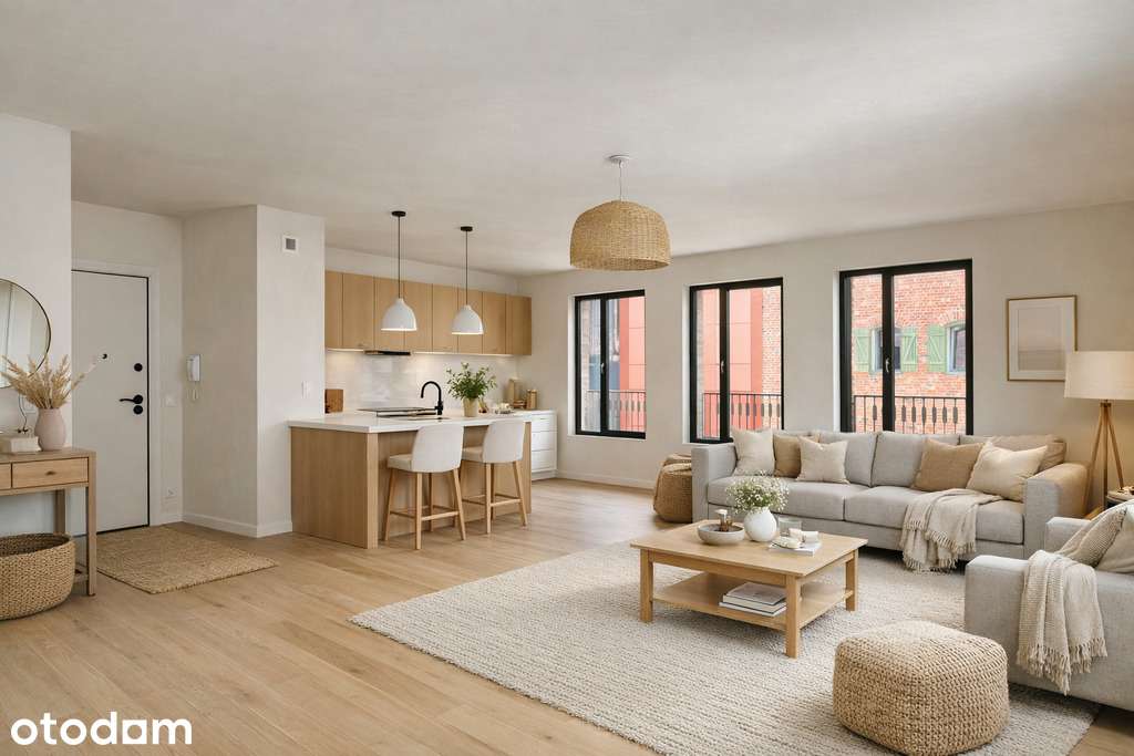 GRANARIA | Serce Gdańska | 66m² | 3 piętro | Widok