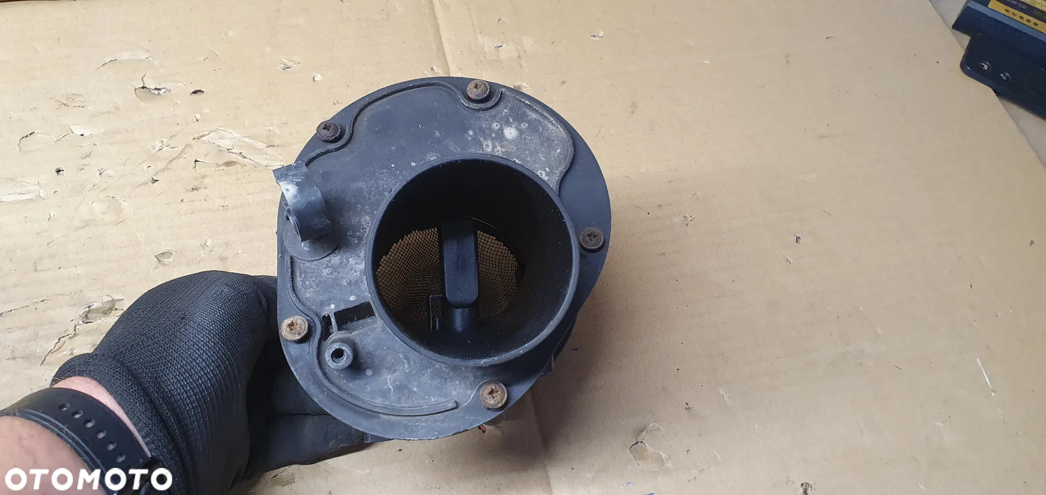 Przepływomierz powietrza Audi A8 D3 4.2 TDI 057906461F - 3