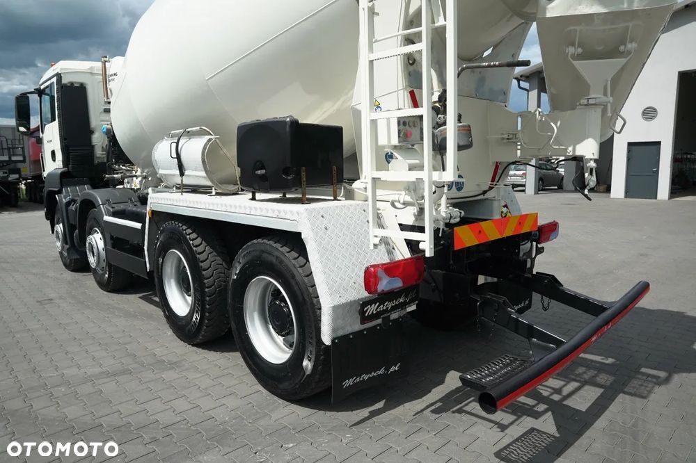 MAN TGS 35.400 / 8x4 / BETONOMIESZARKA / SCHWING STETTER / GRUSZKA 9 M3 / EURO 5 - 11