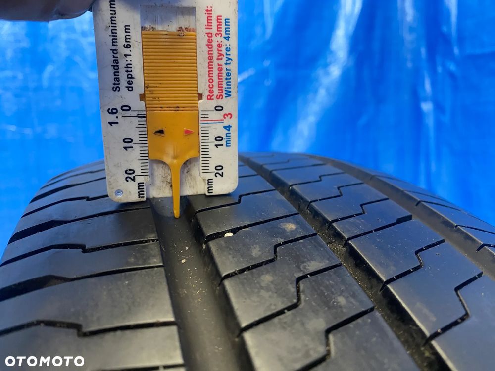 2X OPONY 15 OPONA LATO LETNIE 215/70R15C 109/107S WZMACNIANE  CONTINENTAL VANCONTACT ECO  6,7mm 2020 - 7