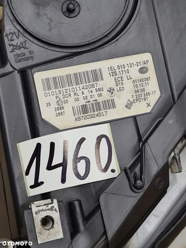 BMW 5 F10 F11 LAMPA PRZEDNIA LEWA PRZÓD LEWY BI XENON - 11