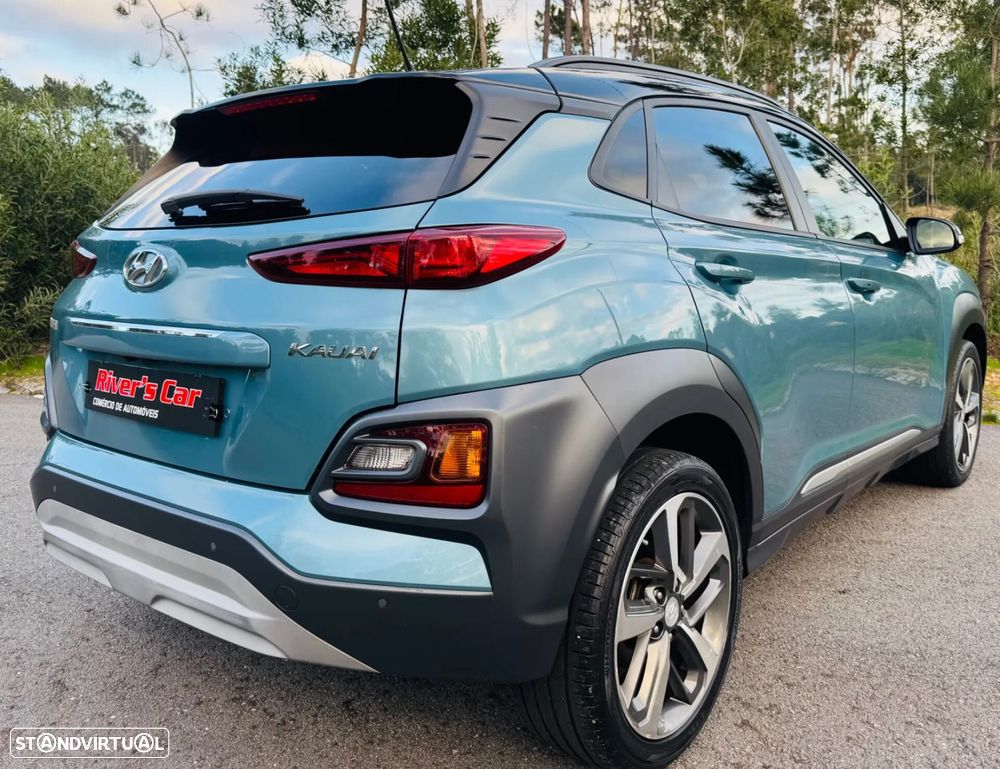 Hyundai Kauai 1.0 T-GDi Premium Pele/Tec.Vermelho - 9