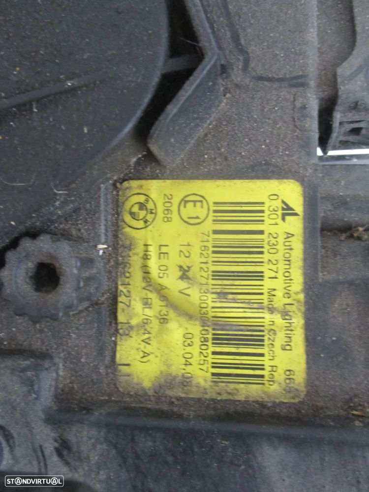 Farol Optica Bmw bi-xenon E90/E91/E92 2008 - 4