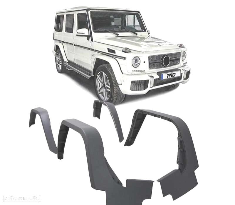 ABAS DE GUARDA LAMAS MERCEDES CLASSE G W463 LOOK AMG G65 - 6