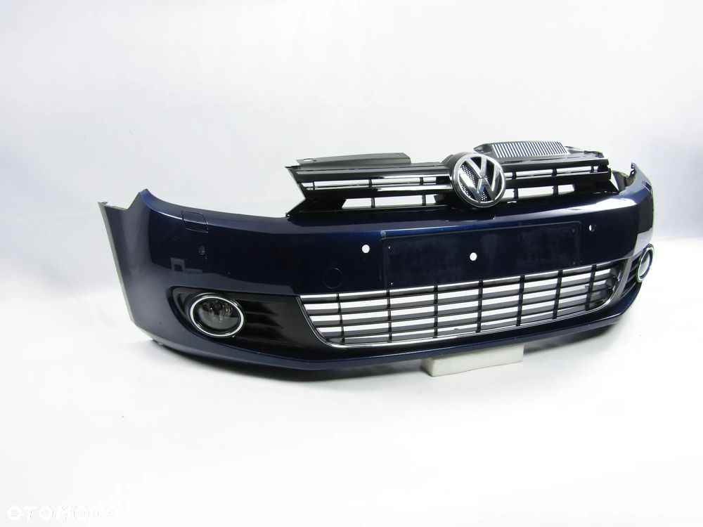Zderzak przedni VW Golf 6 Hatchback Spryskiwacze / Pdc-4 Lakier LC5B - 15