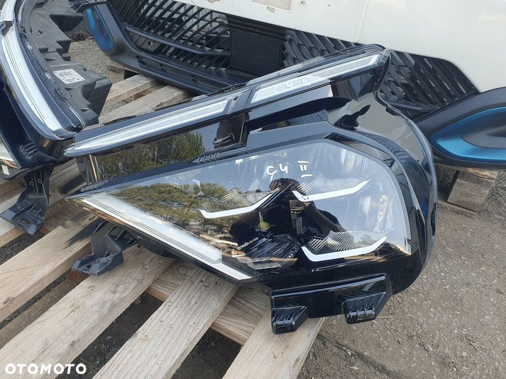 CITROEN C4 III E- C4 C4X MASKA ZDERZAK 2X LAPA 2X BŁOTBNIK EWPB - 4