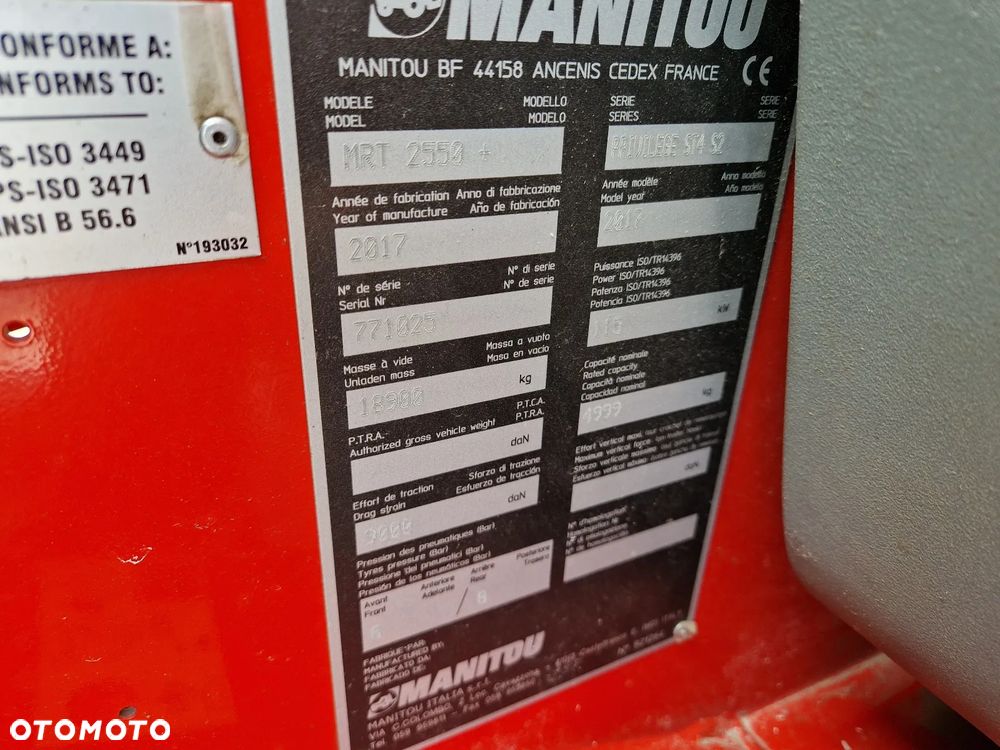 Manitou MRT 2550+ M521 - 10