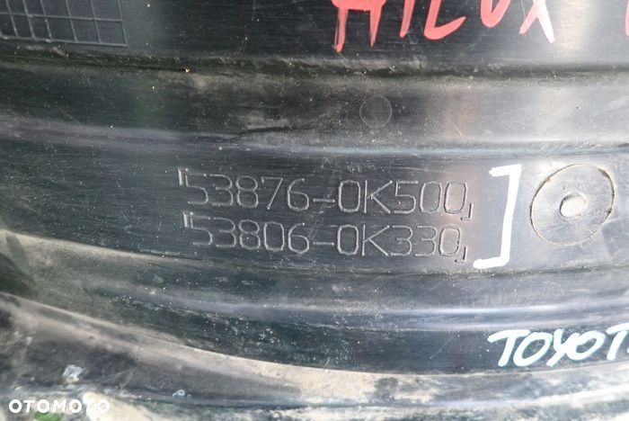 TOYOTA HILUX VIII 20- nadkole lewe przednie przód - 5