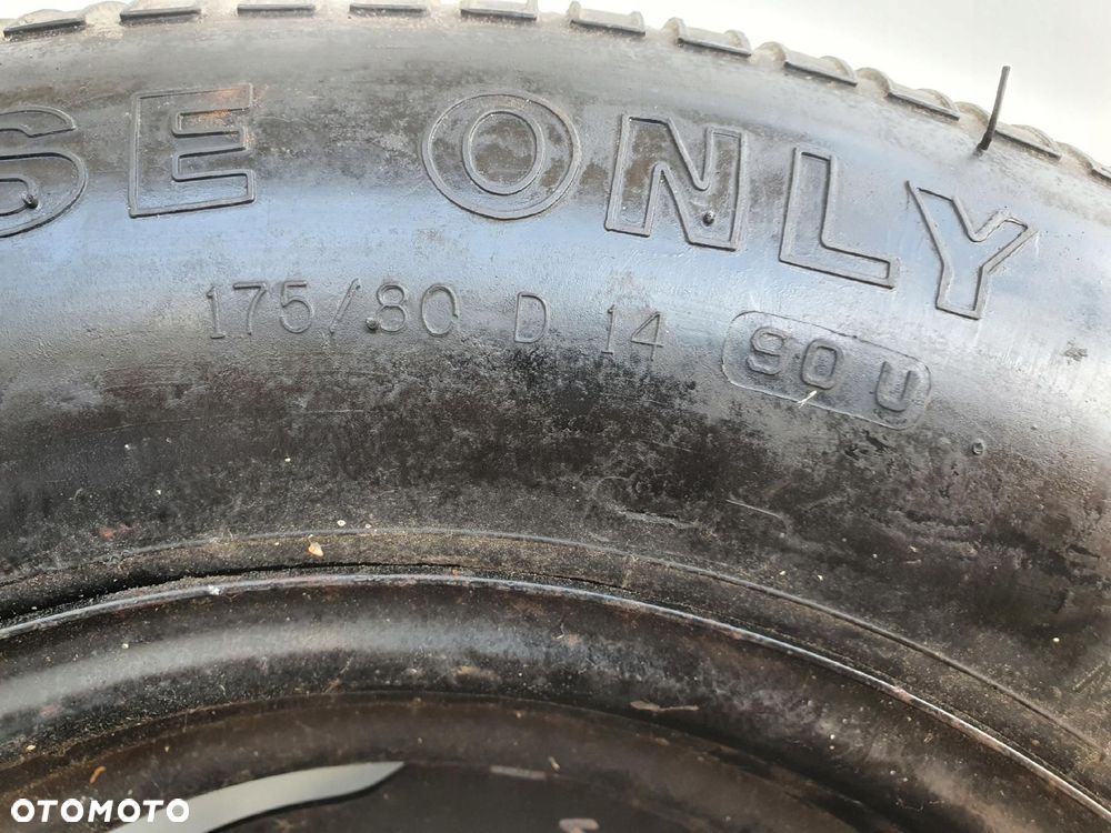 Volvo 240 940 740 KOŁO ZAPASOWE Zapas 175/80 R14 - 6