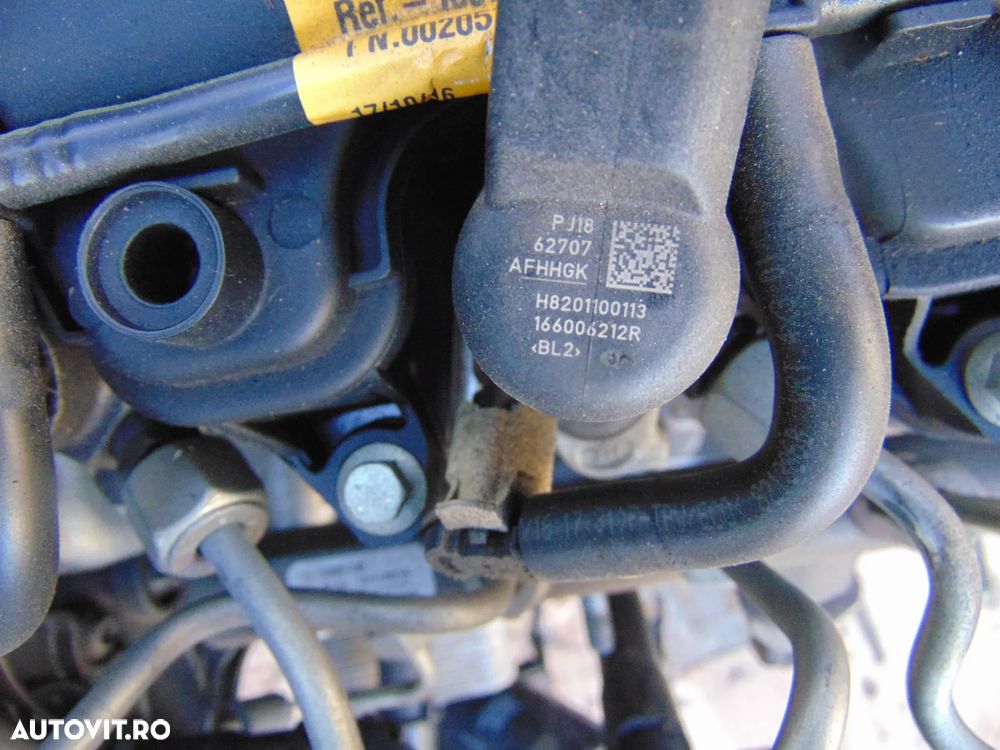 Injectoare renault megane 4 motor 1.5 euro 6 cod 166006212r dacia nissan qashqai mercedes captur kadjar duster - 2