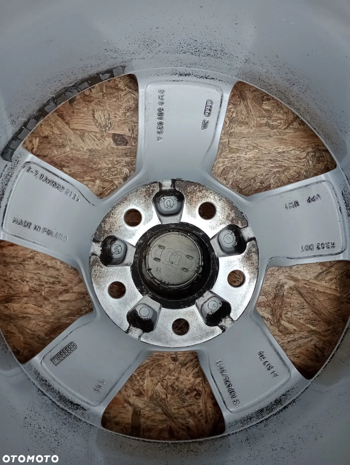 FELGI ALUMINIOWE 5x112 R16 7J ET35 AUDI A3 A4 - 7