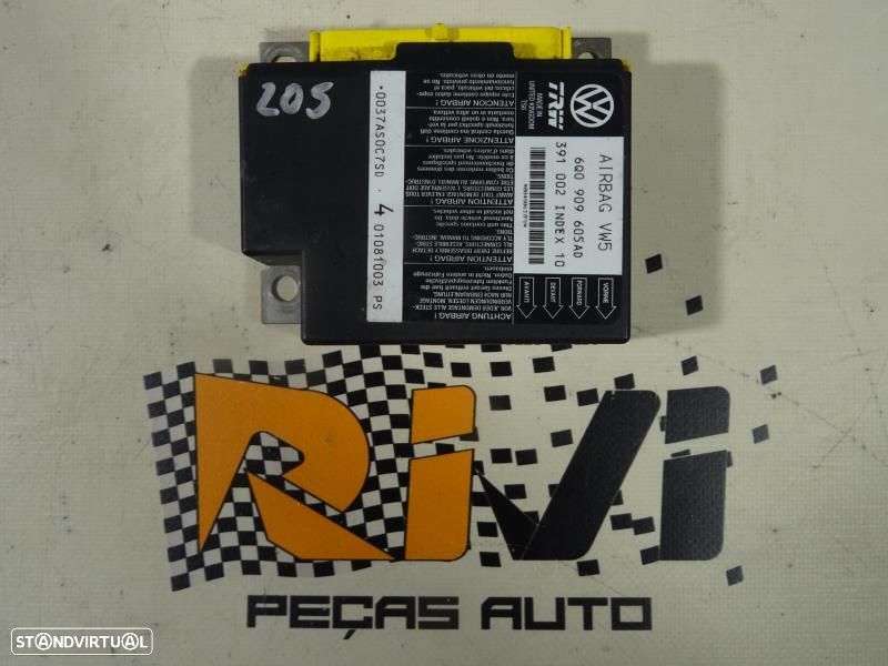Centralina De Airbags Seat Ibiza Iii (6L1)  6Q0909605ad / 391002 / 6Q0 - 1