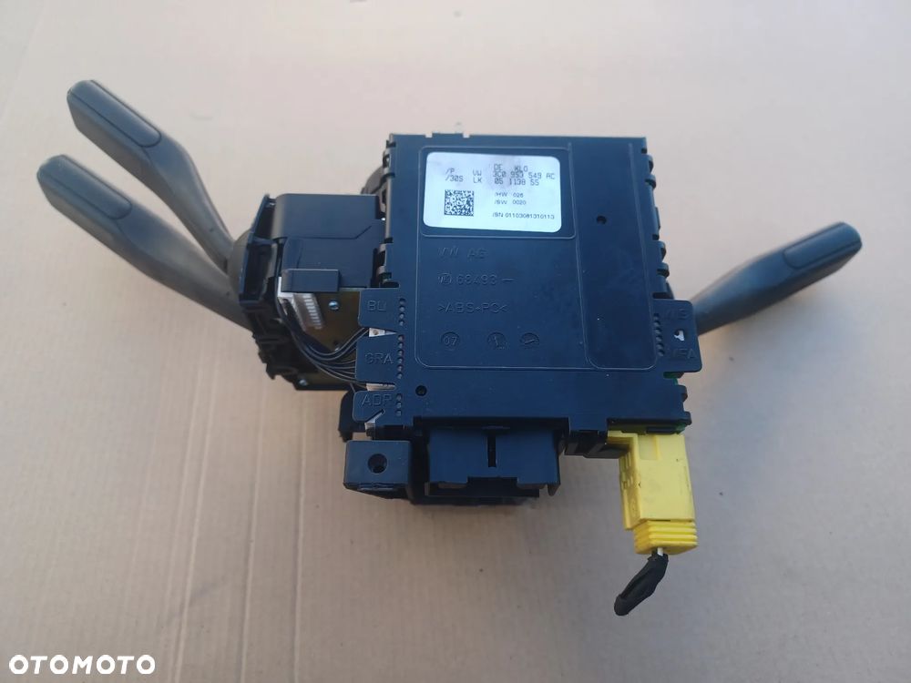 PRZEŁACZNIKI MODUŁ SKRĘTU PASSAT B6 3C0953549AC - 2