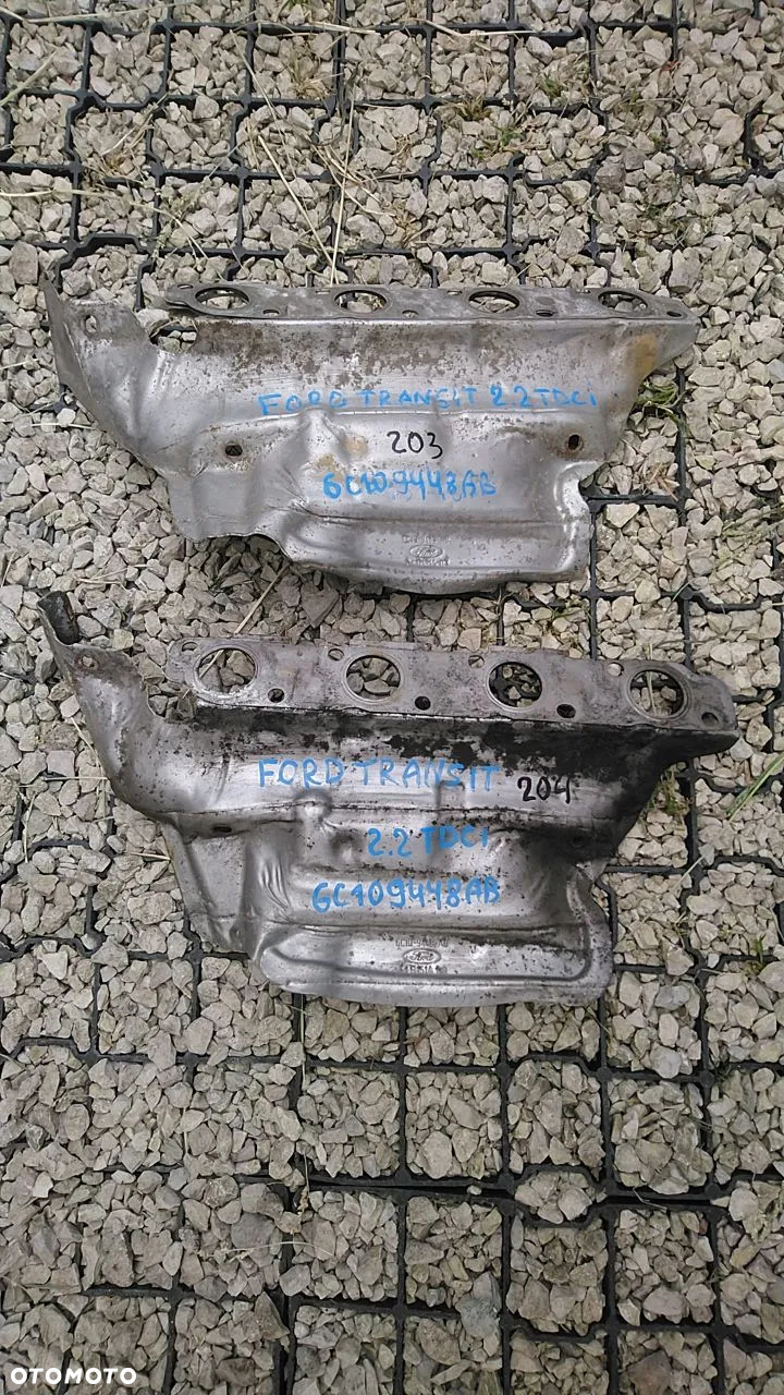FORD VOLVO OSŁONA TERMICZNA KOLEKTORA WYDECHOWEGO - 6