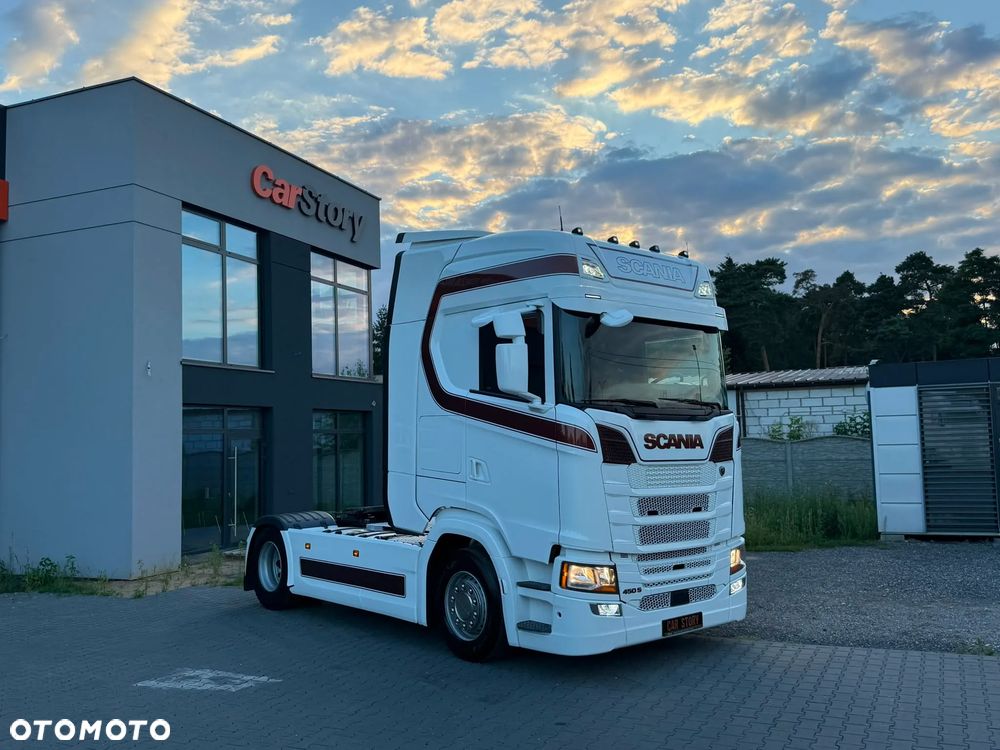 Scania S450/PODUSZKA P+T/KLIMA P./ ON 1200/RETARDER/SPROWADZONA/ - 1