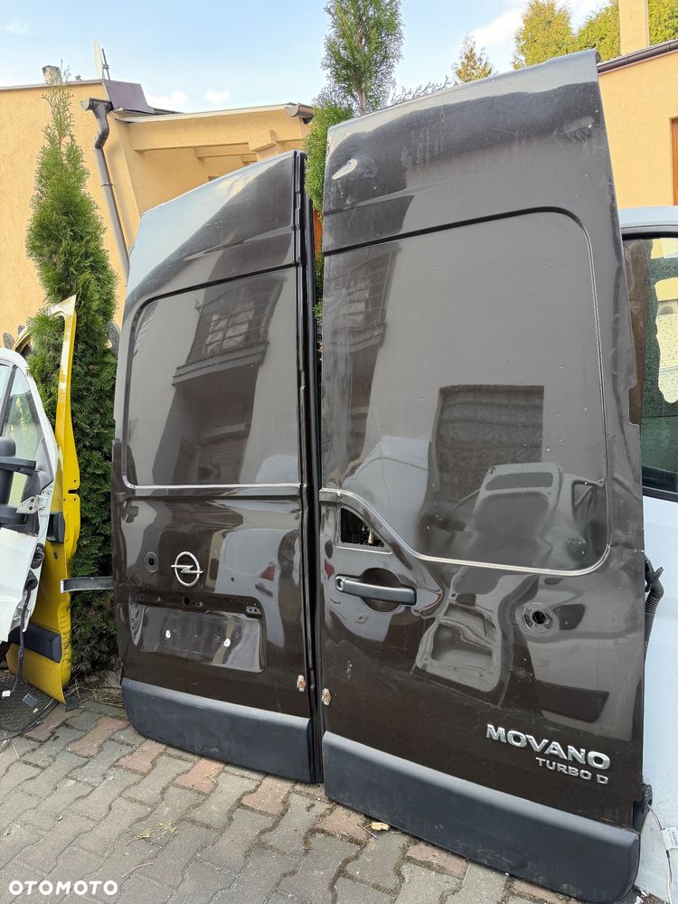 Drzwi tylne lewe prawe komplet Opel Movano B Renault Master III - 2