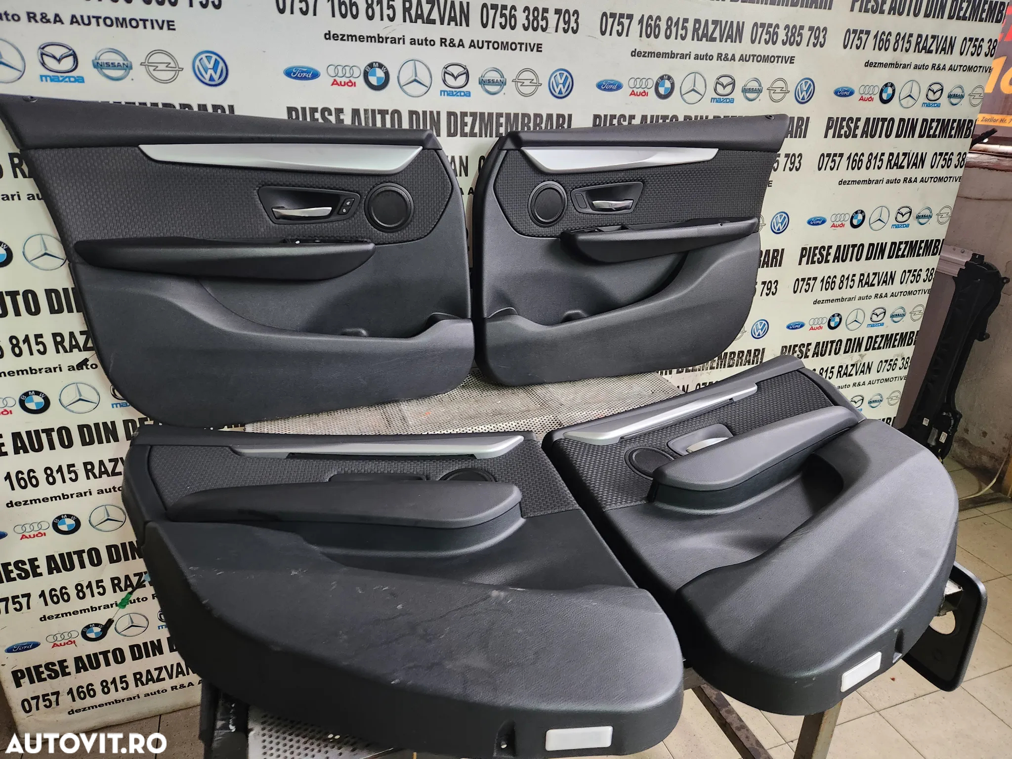 Fete Fata Tapiterie Usa Bmw Seria 2 F45 F46 Cu Lumini Ambientale Volan Stanga - 2