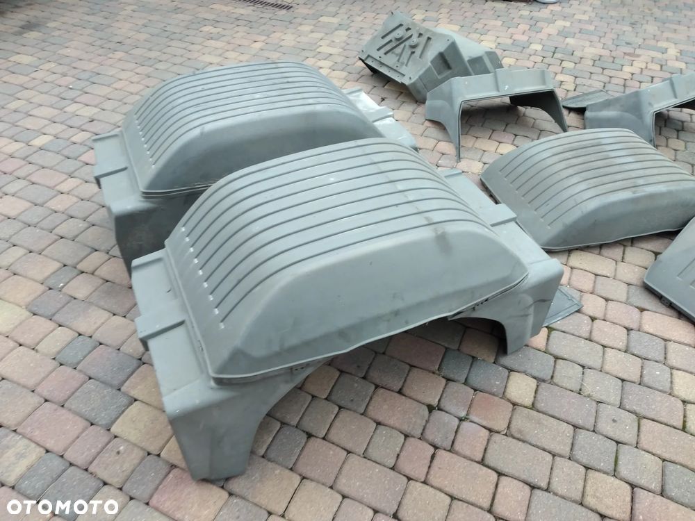 Mercedes Atego r2008r 818 błotnik przód tył 17,5cala lusterka wał elektryka stopień i inne - 27