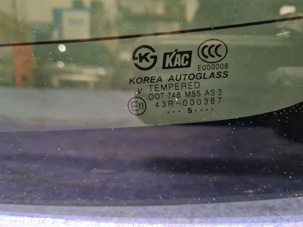 HYUNDAI SANTA FE I SZYBA KLAPY BAGAŻNIKA - 5