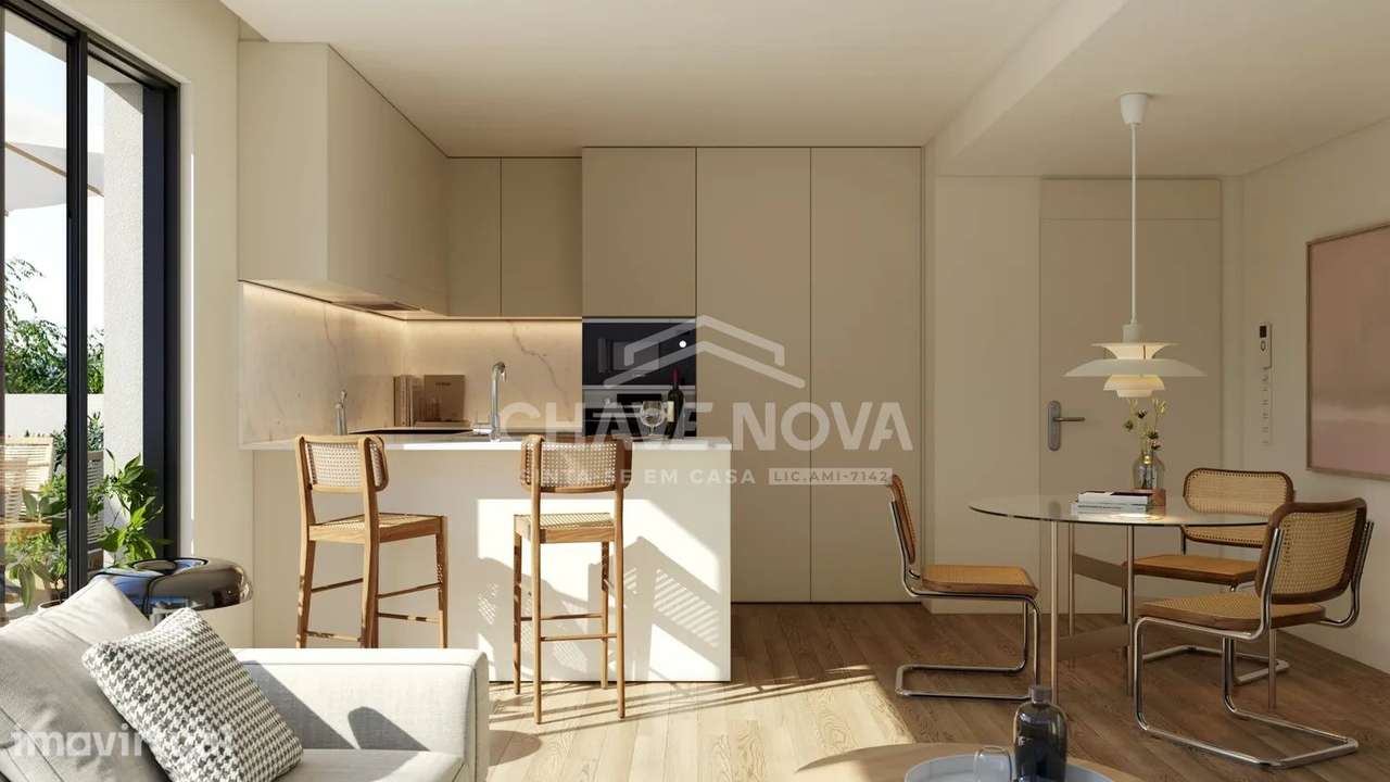 Apartamento T1 com garagem e varanda - CO - Grande imagem: 3/12
