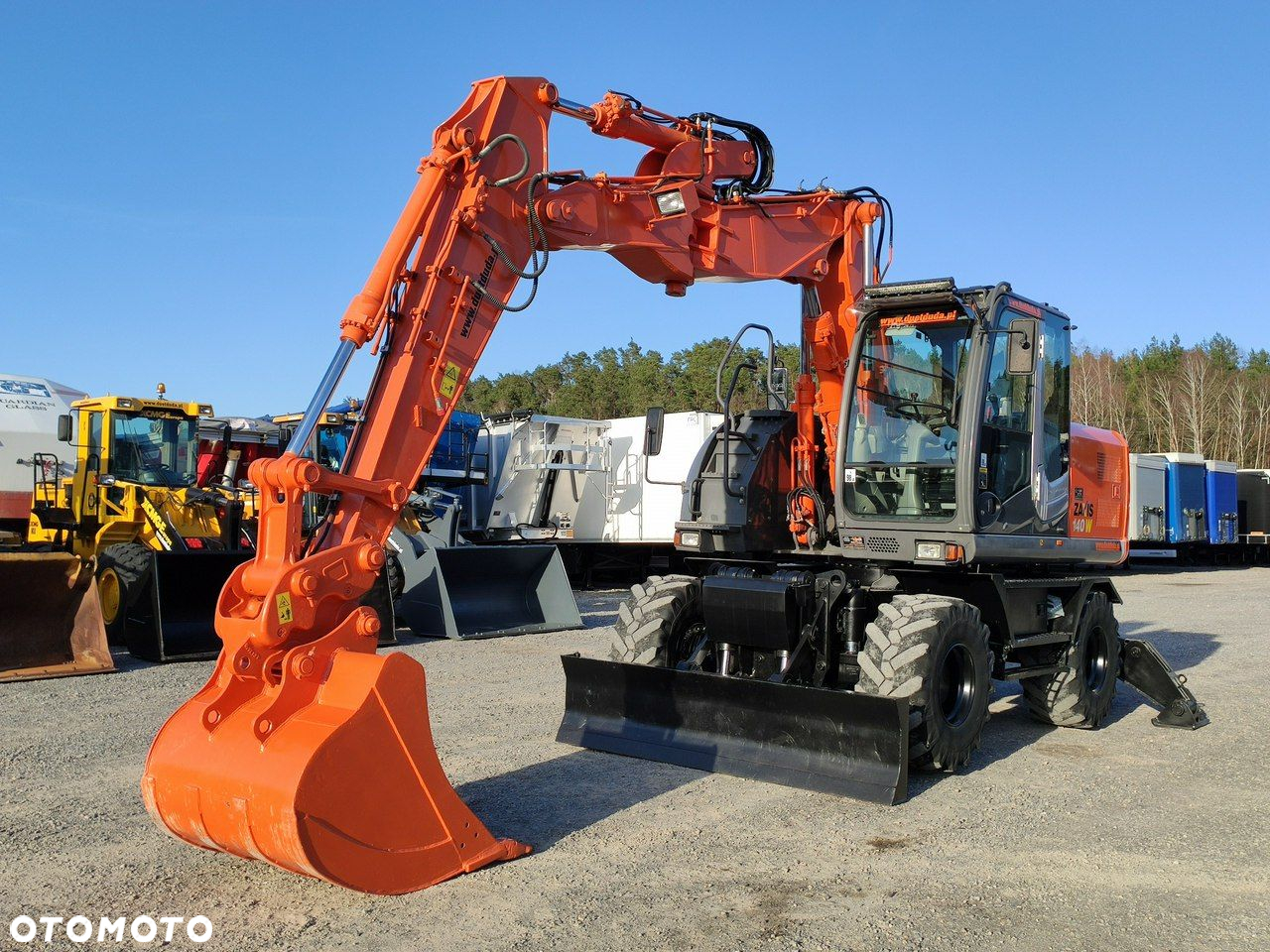 Hitachi ZX140 Koparka Kołowa - 5
