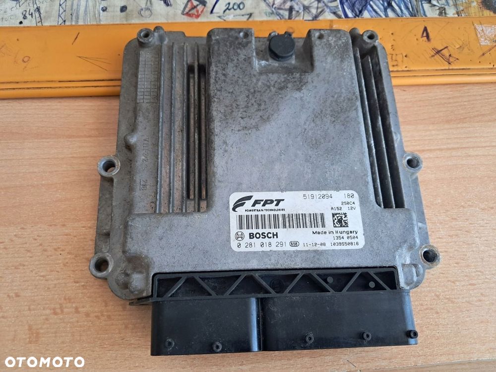 JUMPER DUCATO BOXER 3.0 Komputer sterownik silnika 0281018291