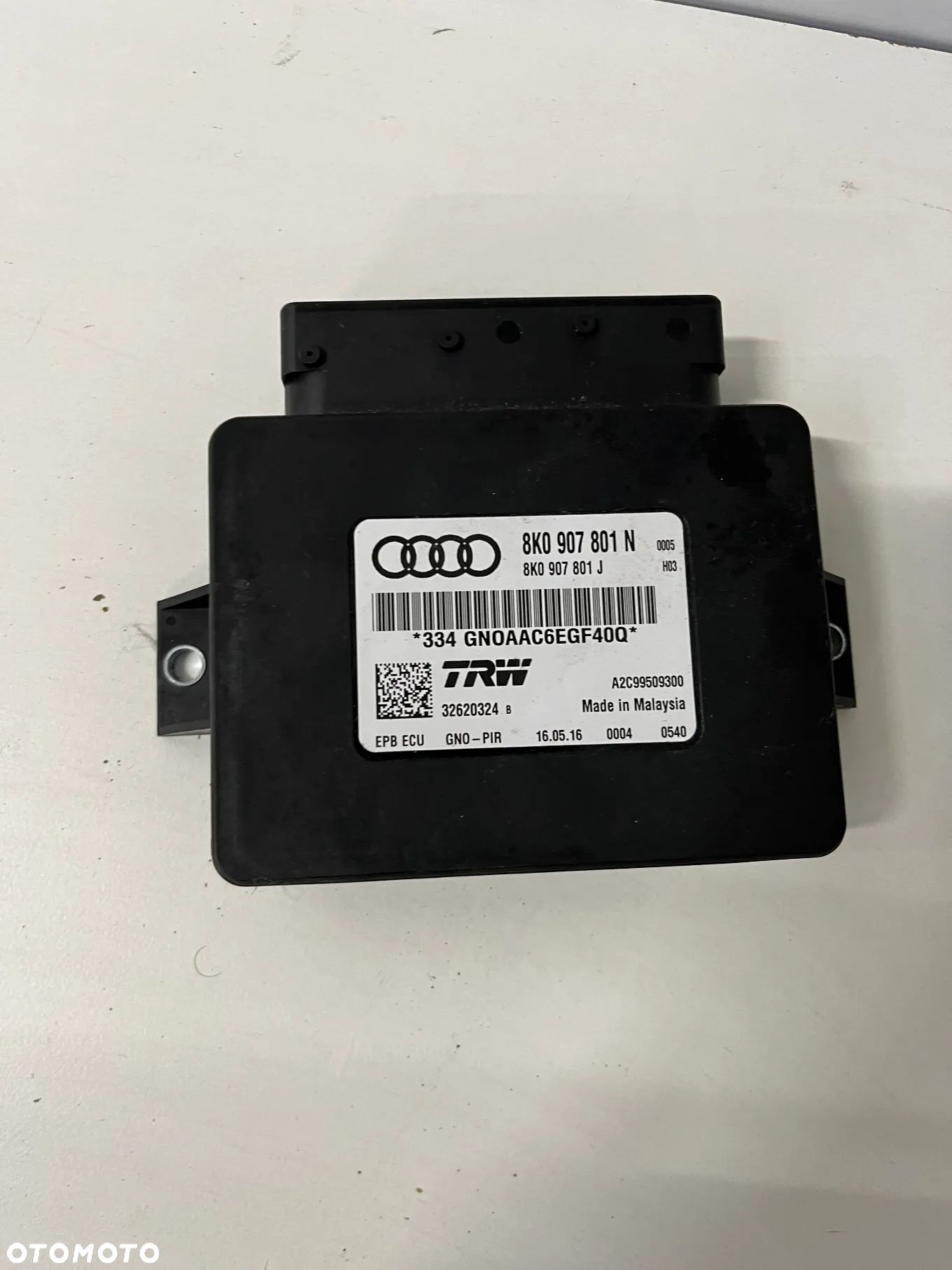 AUDI Q5 SQ5 A4 B8 A5 MODUŁ STEROWNIK HAMULCA RĘCZNEGO 8K0907801N - 1