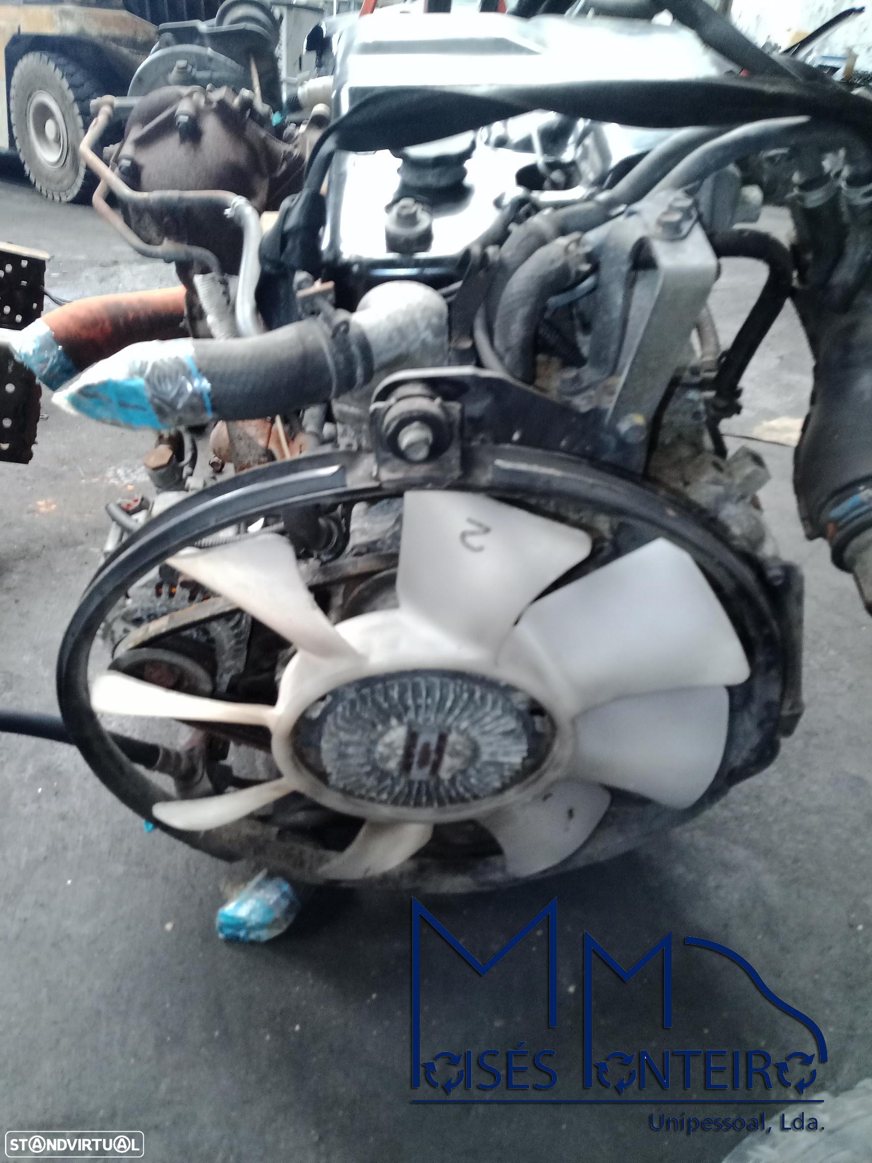 Motor e caixa Isuzo 3.0 Ditd 4JH1-X - 3