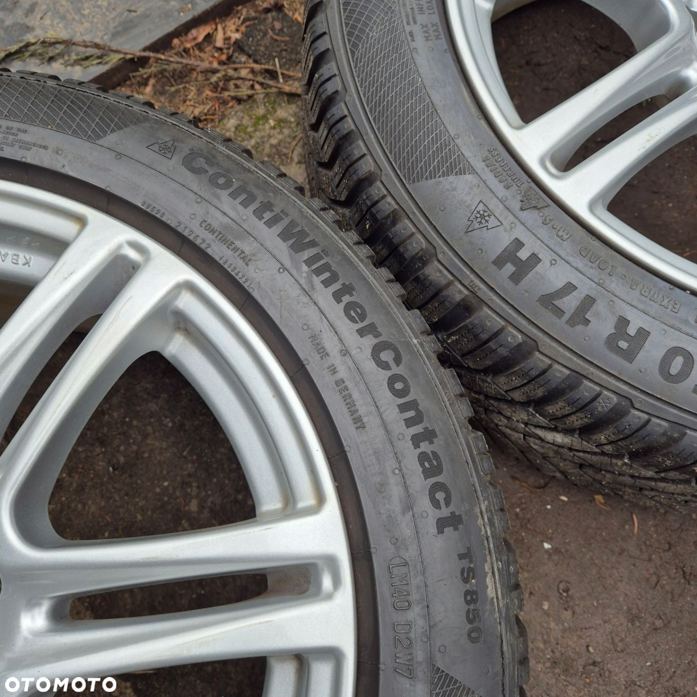 ZIMA KOŁA 5x120 BMW F30 F31 F32 F33 F36 X1 E84 E90 225/50 R17 czujniki - 7