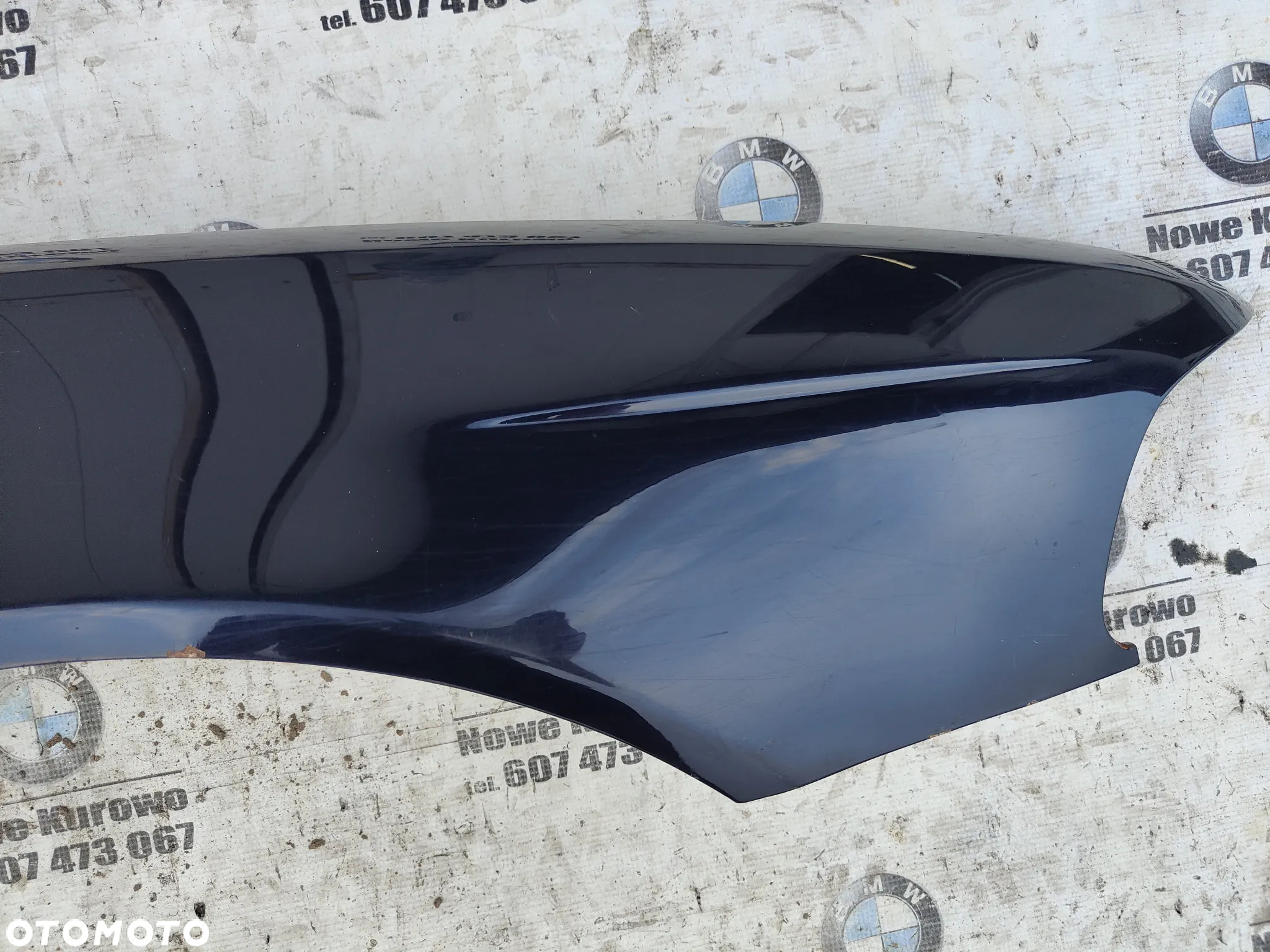 BMW E39 Błotnik prawy przedni przód Orientblau - 5