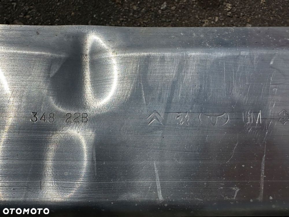 OE WZMOCNIENIE BELKA ZDERZAKA PEUGEOT EXPERT IV 9809879580 - 5