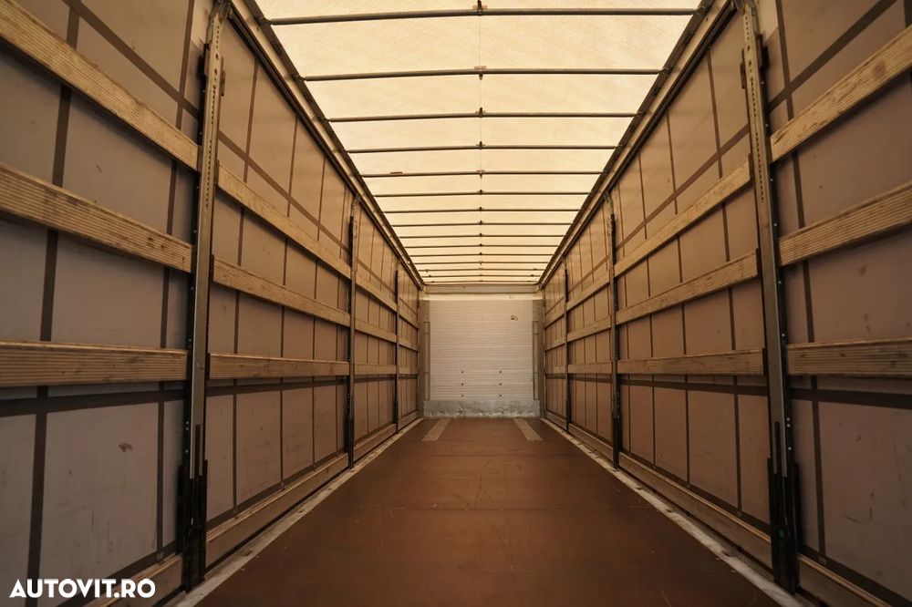 Schmitz Cargobull CORTINĂ / STANDARD / COȘ PENTRU PALEȚI / AXĂ RIDICATĂ / - 14