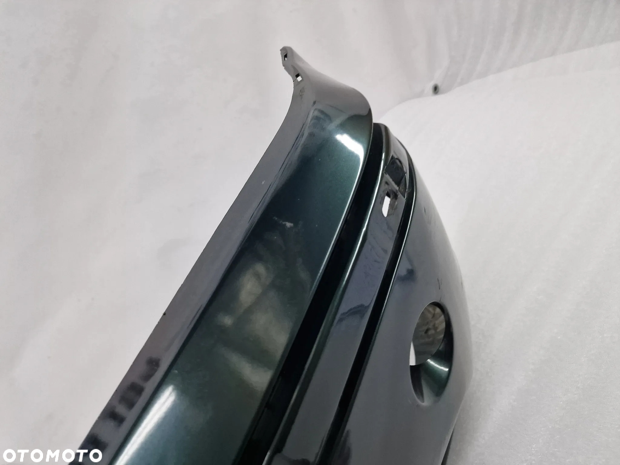 BMW E46 LIFT 01- ZDERZAK PRZEDNI PRZÓD , KOLOR ZIELONY METALIK ( OXFORDGRUEN ) , NR 51117030586 , NR AUKCJI NZ1184 - 16