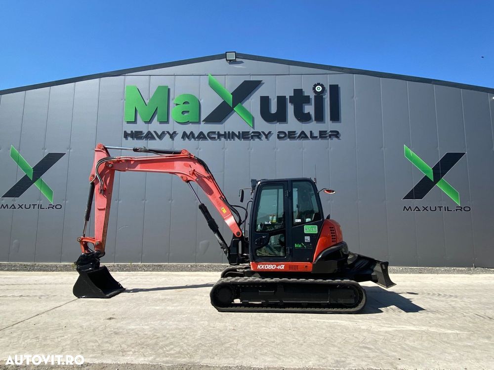 Kubota KX080 Excavator - 2