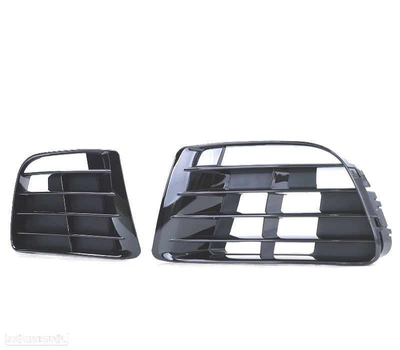 GRELHAS VOLKSWAGEN VW GOLF 6 09-12 LOOK R20 PRETO BRILHANTE - 3