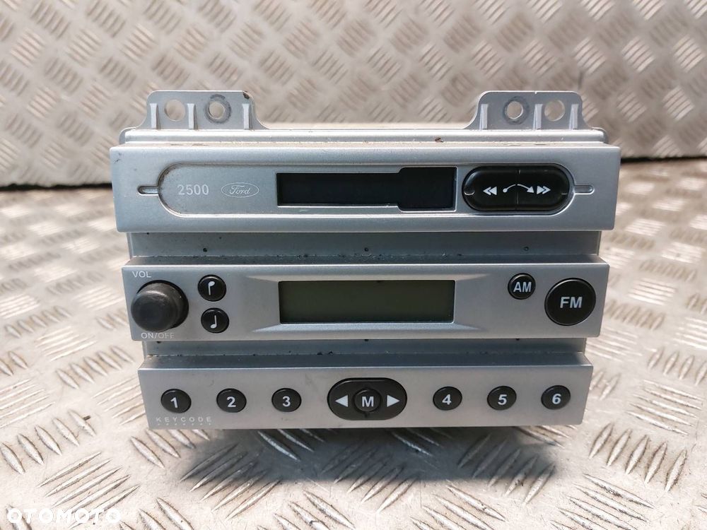 RADIO ODTWARZACZ  FORD FIESTA MK5 4S61-18K876-AA FD2500 - 1