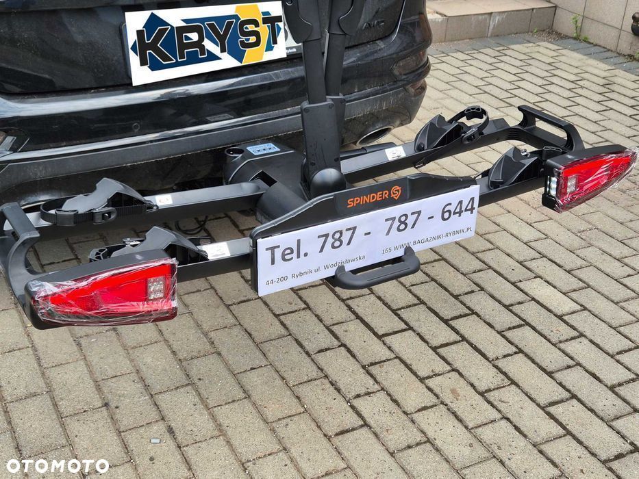 Bagażnik Platforma na hak SPINDER TX2 składana 2-3 rowery  FatBike LED - 1