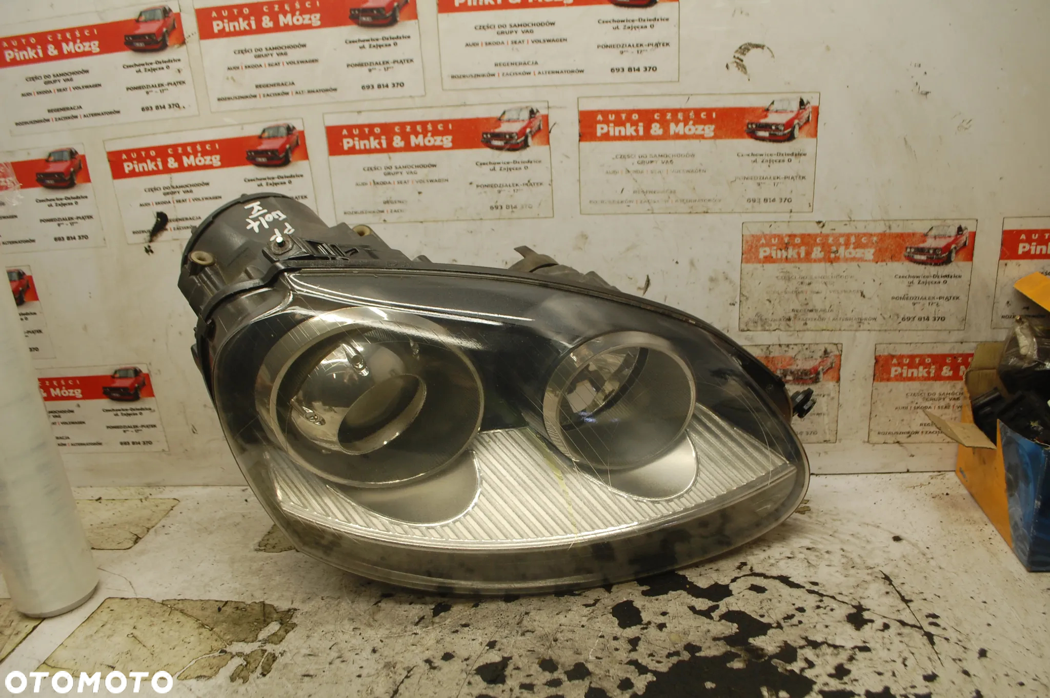 LAMPA PRAWY LEWY PRZÓD PRZEDNIA BI-XENON KOMPLETNA VW GOLF V 1K6941032 1K6941031 - 2