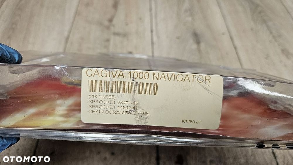 Zestaw napędowy Dyna Chain łańcuch DC525MSX2-G zębatki 16/41 Cagiva 1000 Navigator - 5