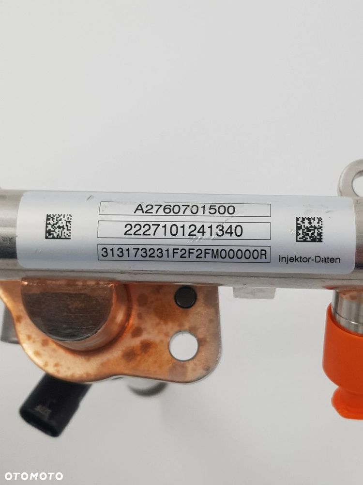NOWY ORYGINALNY WTRYSK LISTWA WTRYSKOWA MERCEDES A2760701500 A2560705600 - 9