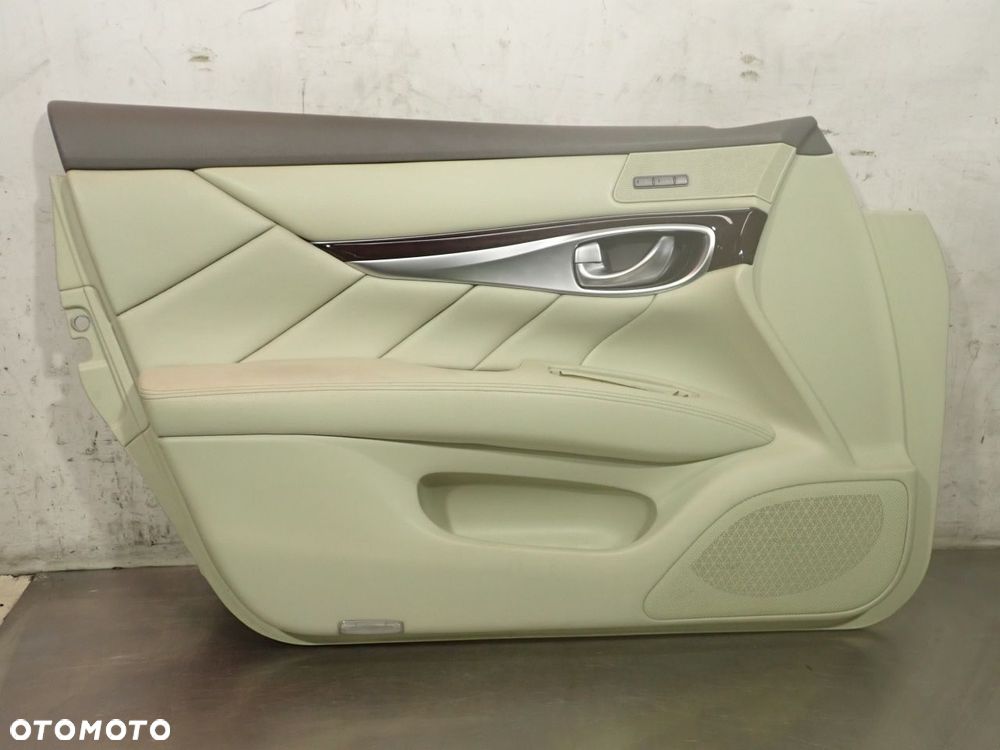 FOTELE KOMPLET BOCZKI INFINITI M37X JASNA SKÓRA - 5