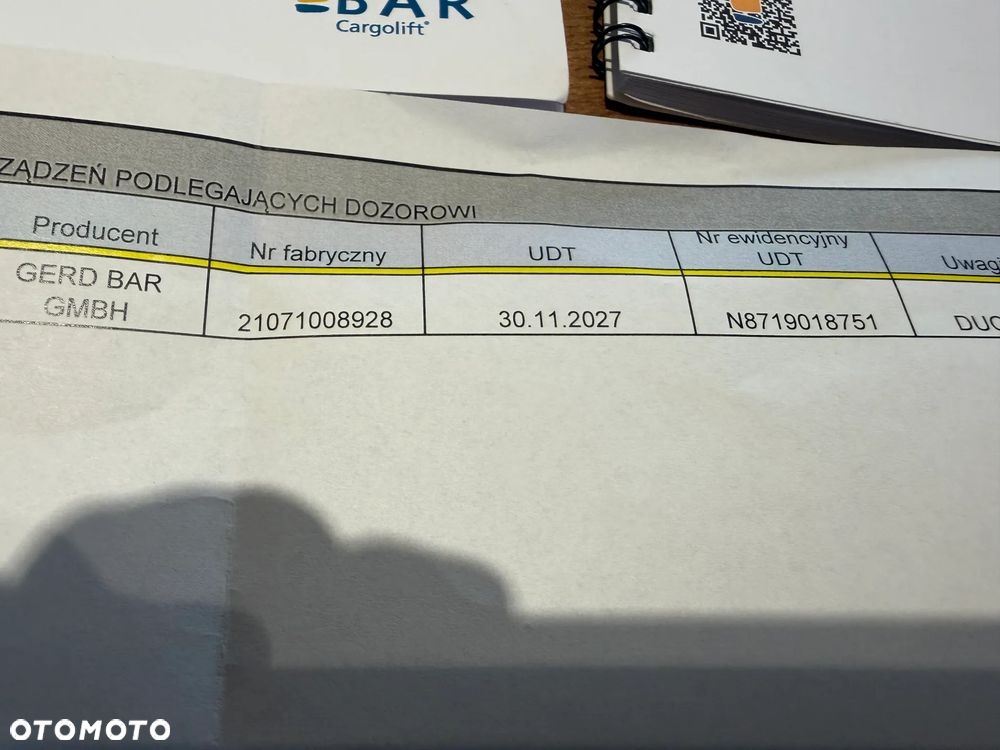 Ducato boxer Jumper MASTER  zabudowa kontener z winda BAR - 16