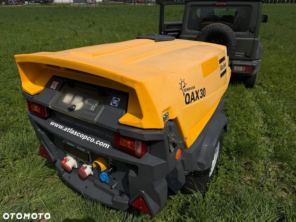 Atlas Copco QAX 30 KW Agregat Generator Prądotwórczy Mobilna Przyczepka do rejestracji jako pojazd. 30 KVA. 2015rok. Agregat Sprowadzony z Norwegii! DEUTZ Silnik 45 KM. Zadbana maszyna! Po Serwisach. Hamulec Najazdowy. 3900 mtg. Prądnica LEROY SOMER. OKAZJA Pracował sporadycznie w Norweskiej Komunie! - 26