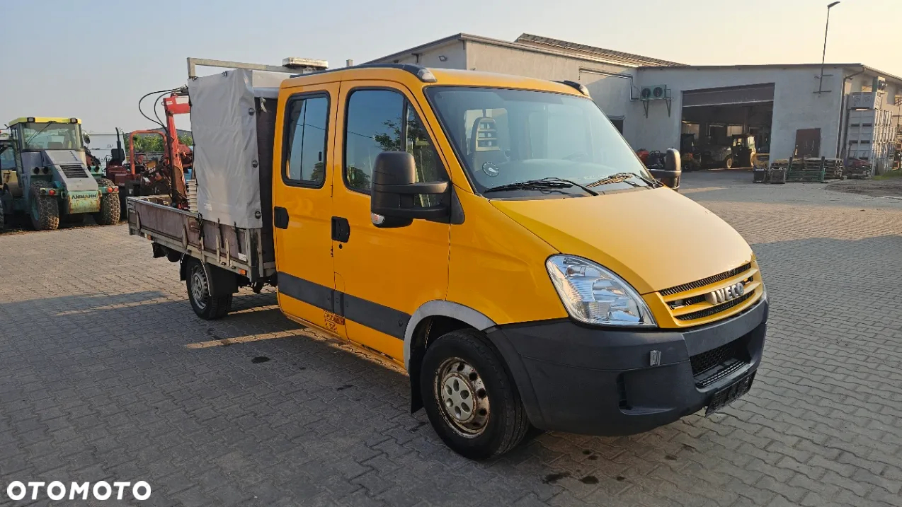 Iveco 35S14 HDS 830 kg doka dubel brygadówka - 5