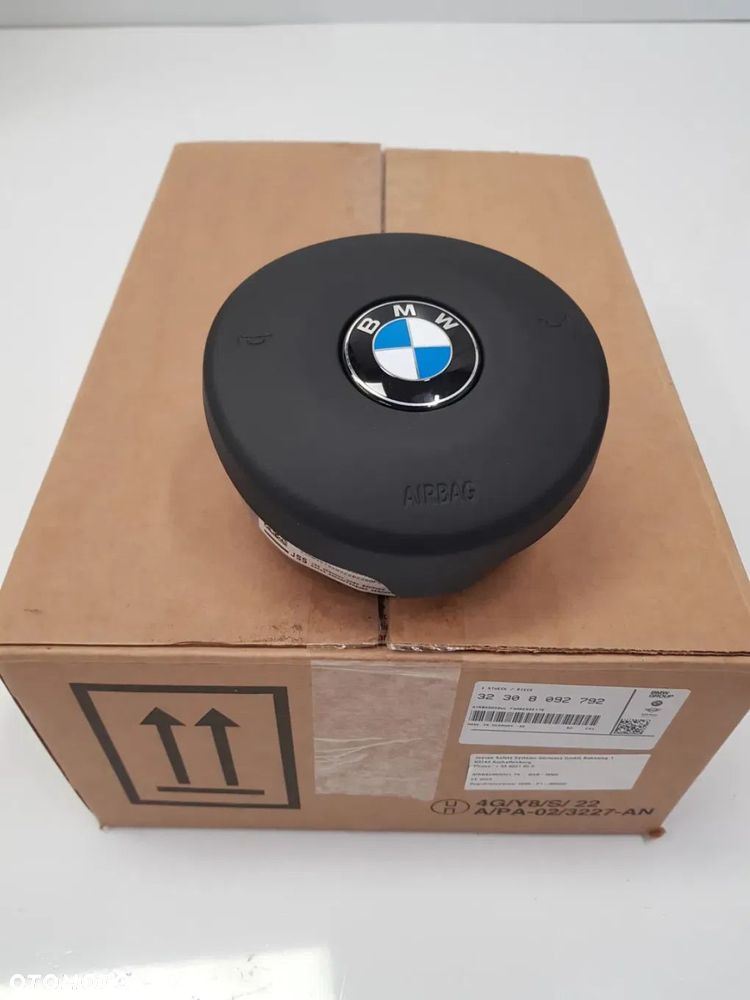 NOWA Poduszka kierowcy AIRBAG skórzana BMW M-PAKIET F80 F82 F10 F12 F06 F85 F86 F87 8092792 - 9