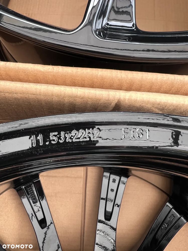 Oryginalne felgi Porsche Cayenne 22'' BBS - 11