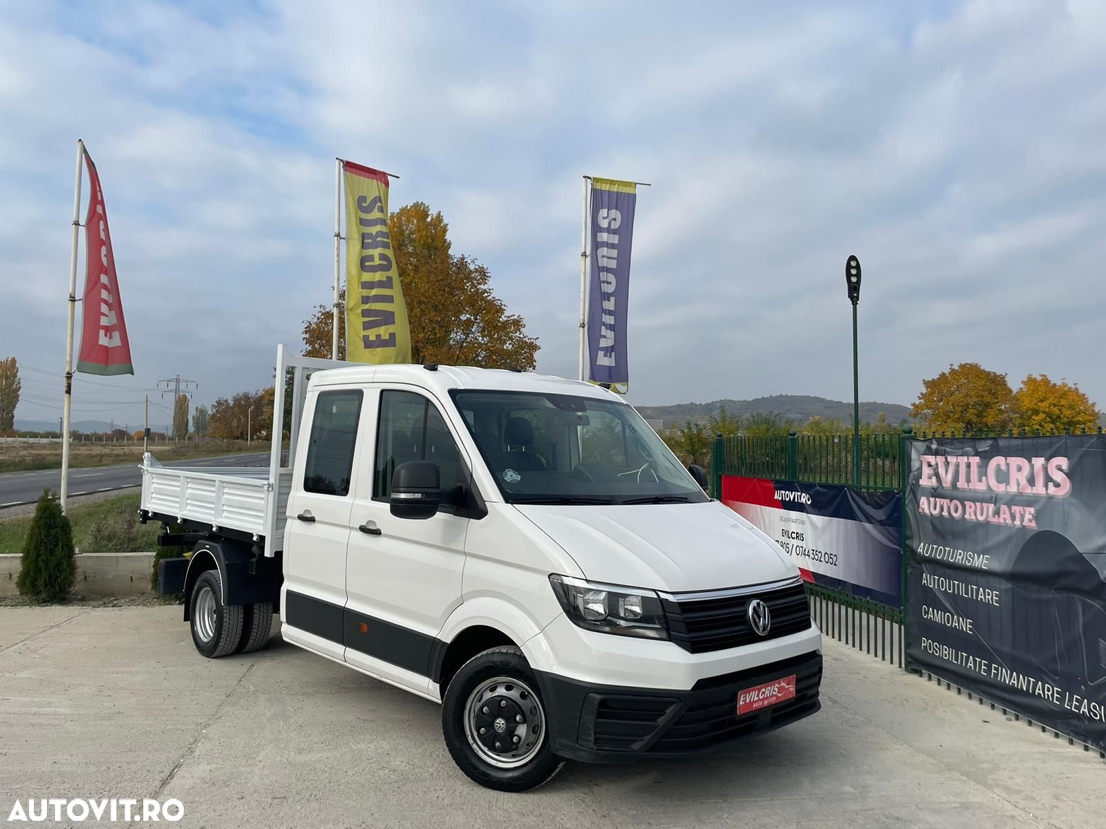 Volkswagen Crafter DOKA 6 LOCURI BASCULABIL AXA DUBLA SPATE - 1