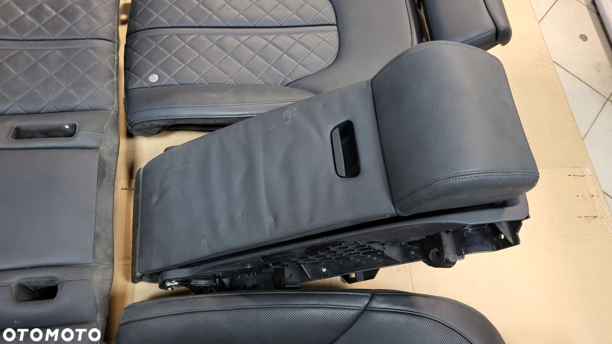 Fotele Kanapa Tył Skóra Audi A8 D4 - 5