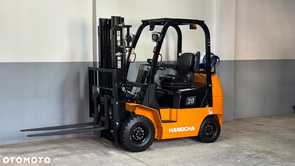 Hangcha 20 , rok 2020 , godziny 103 , udźwig 2 tony , przesuw boczny , wózek widłowy hangcha , - 2
